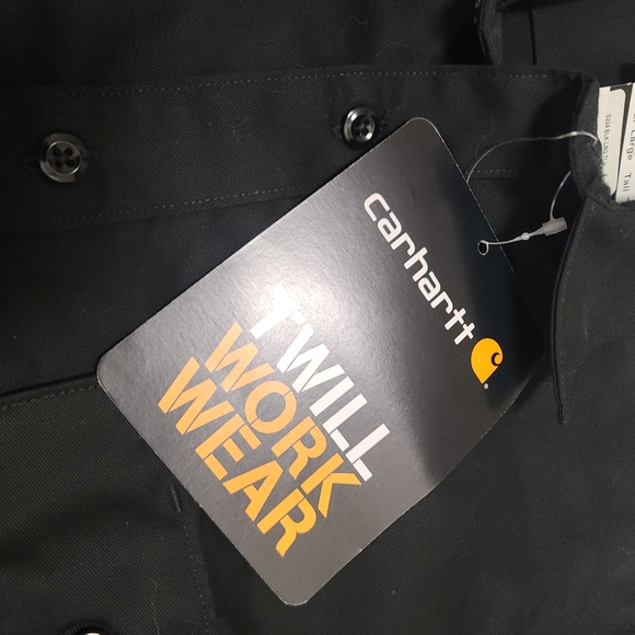 Carhartt work shirt large tall, nwt, twill - Picture 7 of 10